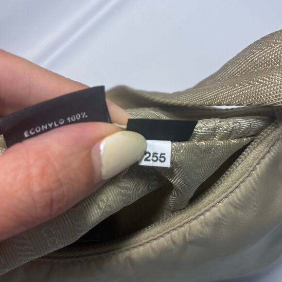 Prada  Re-Nylon Saffiano Mini Re-Edition 2000 Bag Deserto - Picture 13 of 15